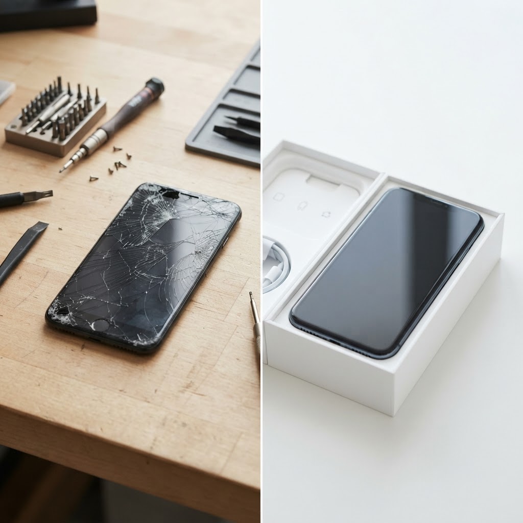 Conviene riparare o comprare nuovo? La guida completa per smartphone e computer